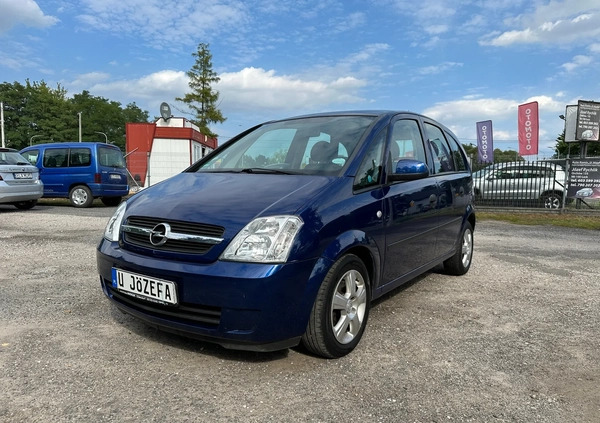 Opel Meriva cena 9700 przebieg: 190000, rok produkcji 2004 z Żarki małe 407